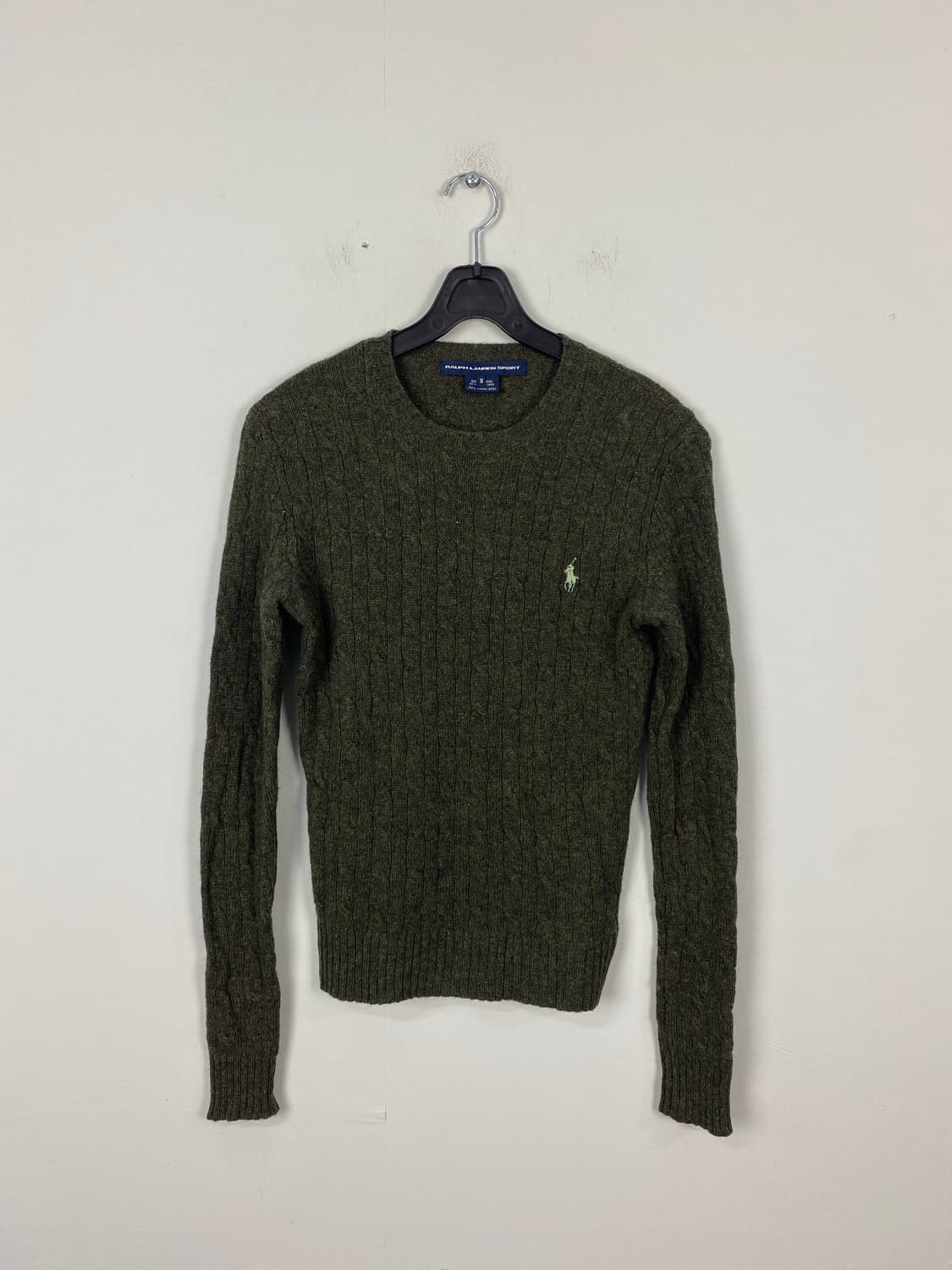 폴로 랄프로렌 스포츠 램스울 꽈배기 니트 S <581> 상품이미지1