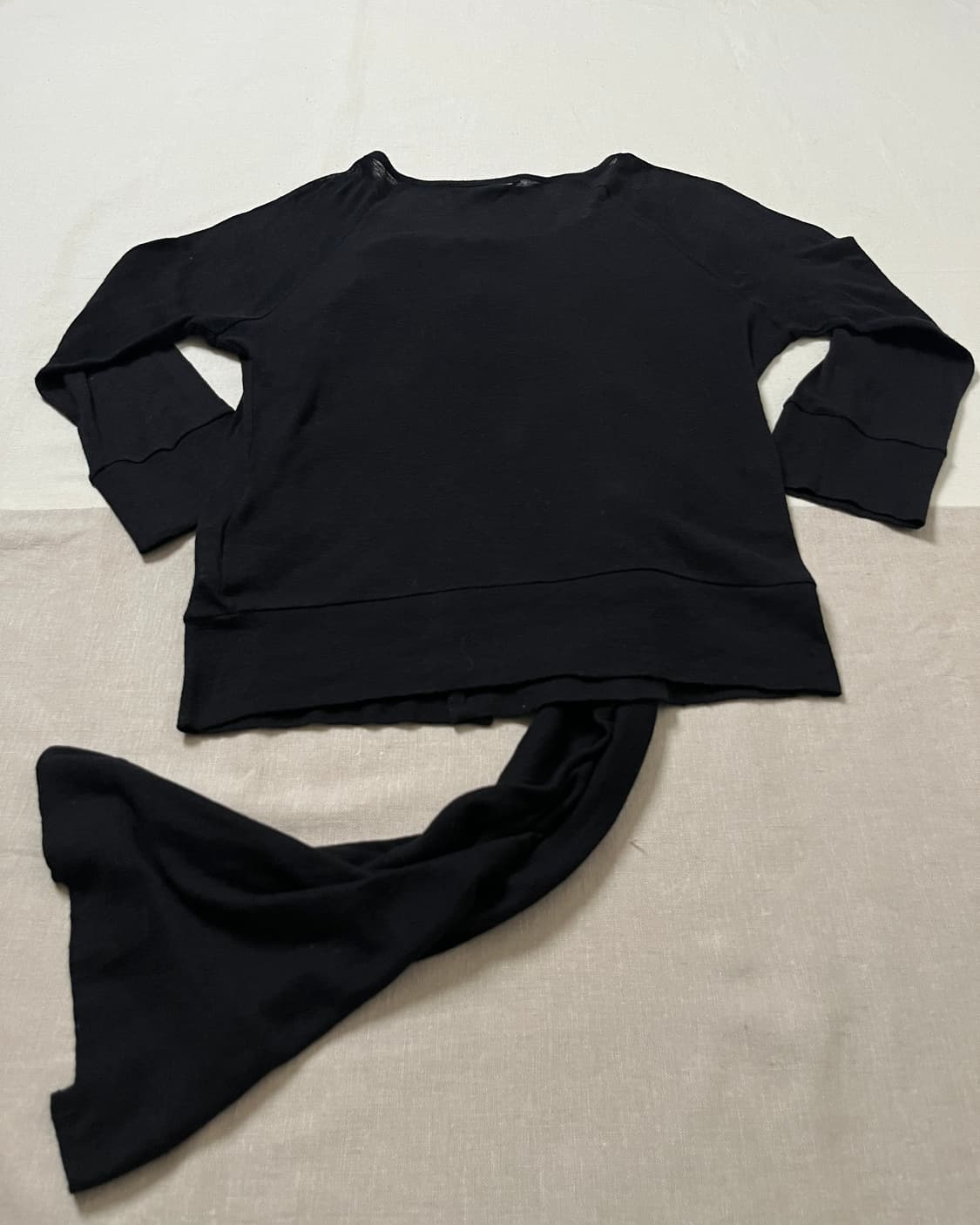 요지야마모토 머플러 코튼 가디건 y’s yohji yamamoto 상품이미지4