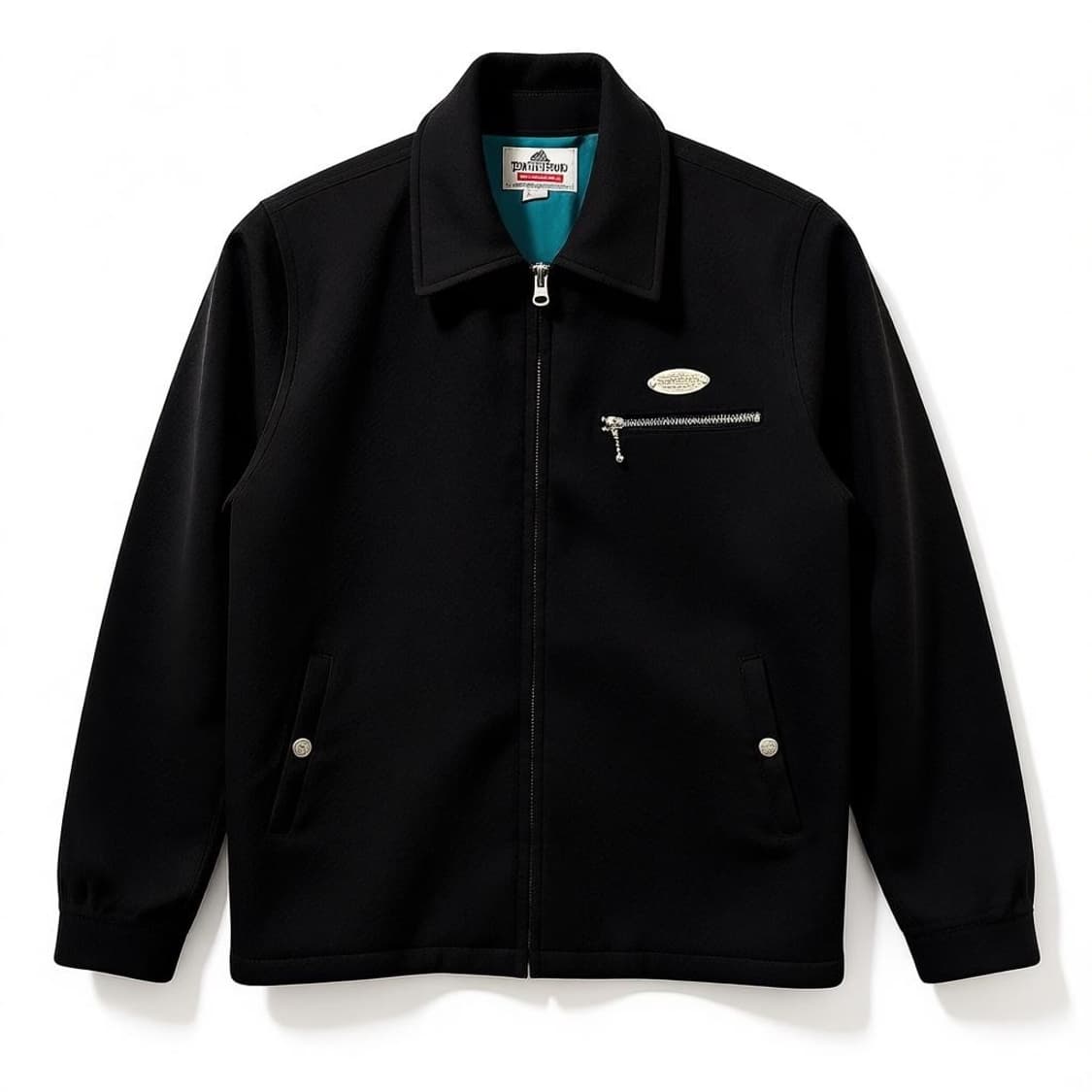 Saintpain 세인트페인 모직 울 누빔 점퍼 웨스트 집업 L 상품이미지1