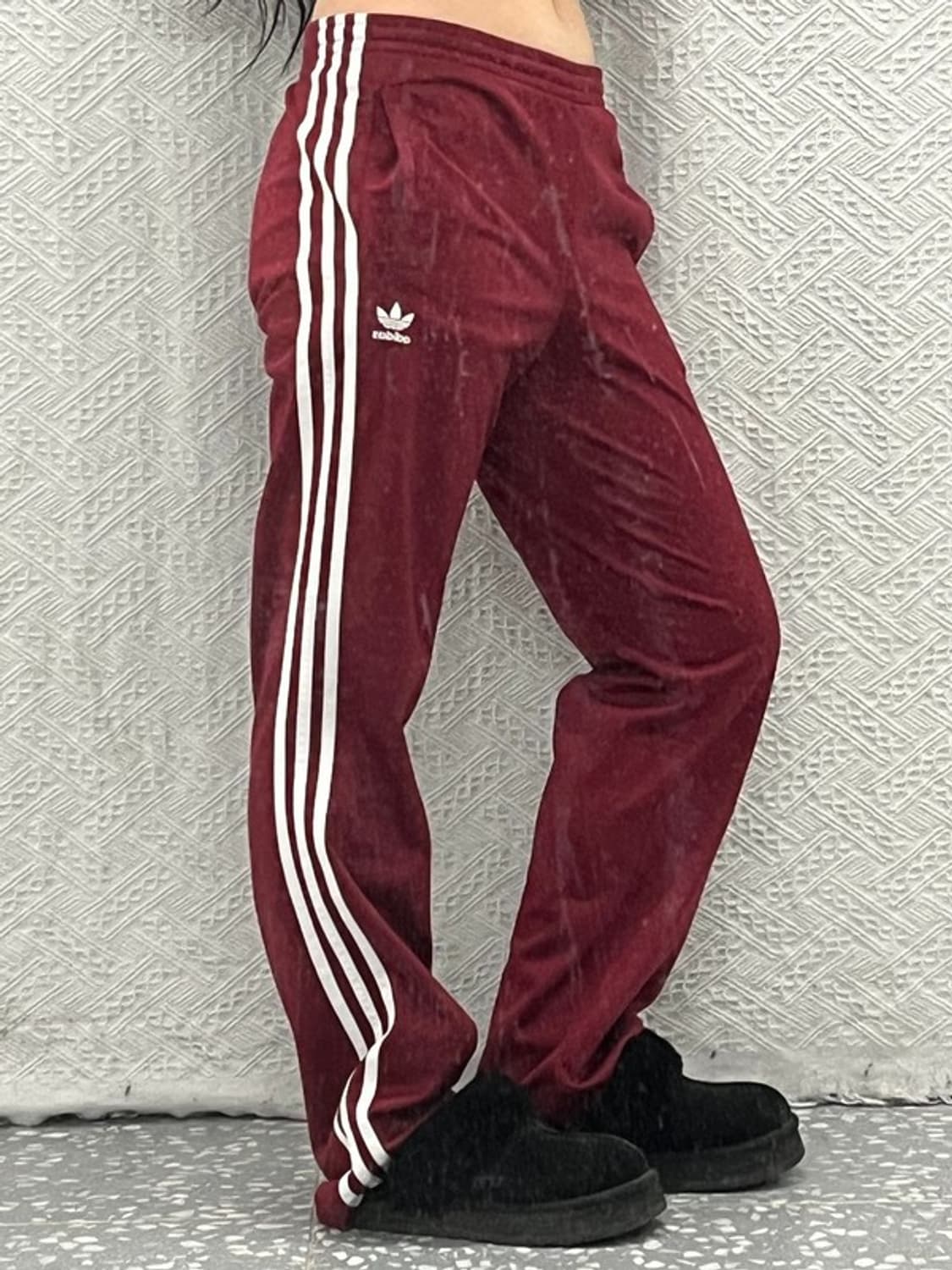 아디다스 클래식 유로파 버건디 트랙팬츠  XL C06749 상품이미지2