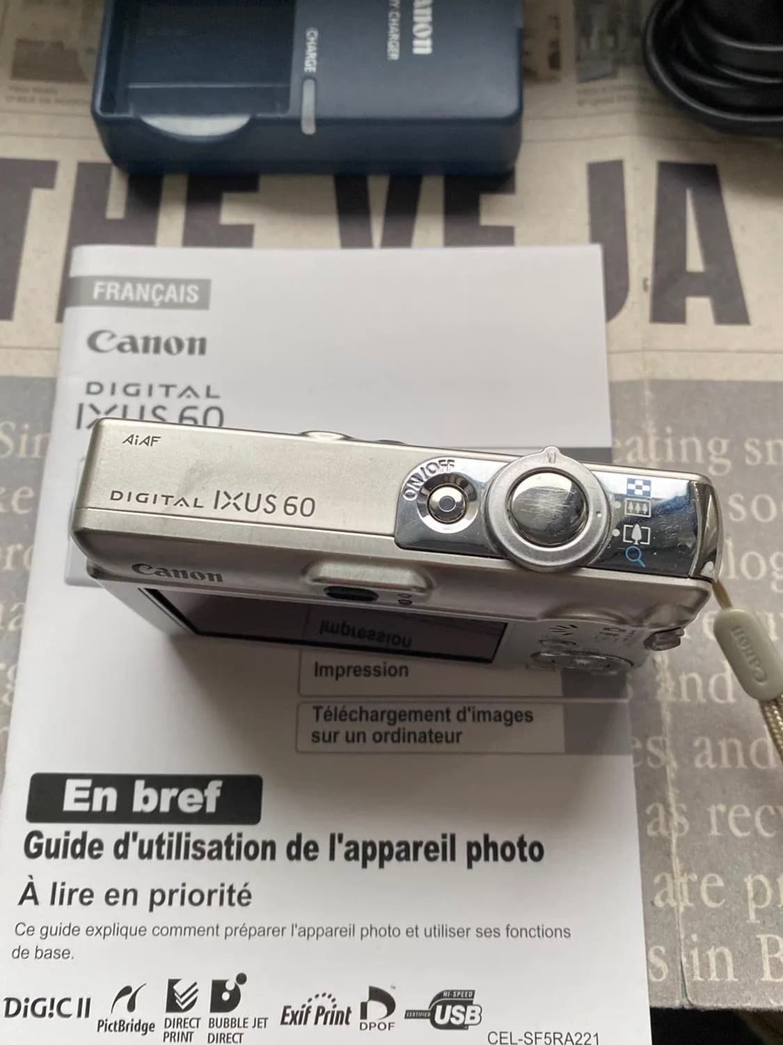 캐논 익서스 60 CANON IXUS 60 빈티지 디지털카메라 디카 상품이미지9