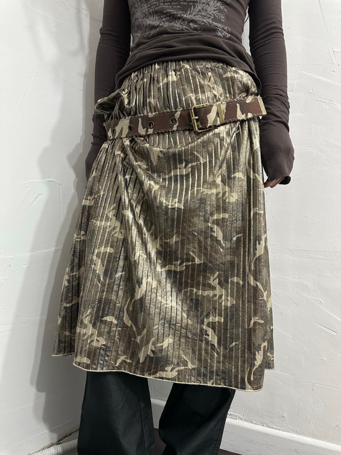 camo grunge belt 상품이미지1