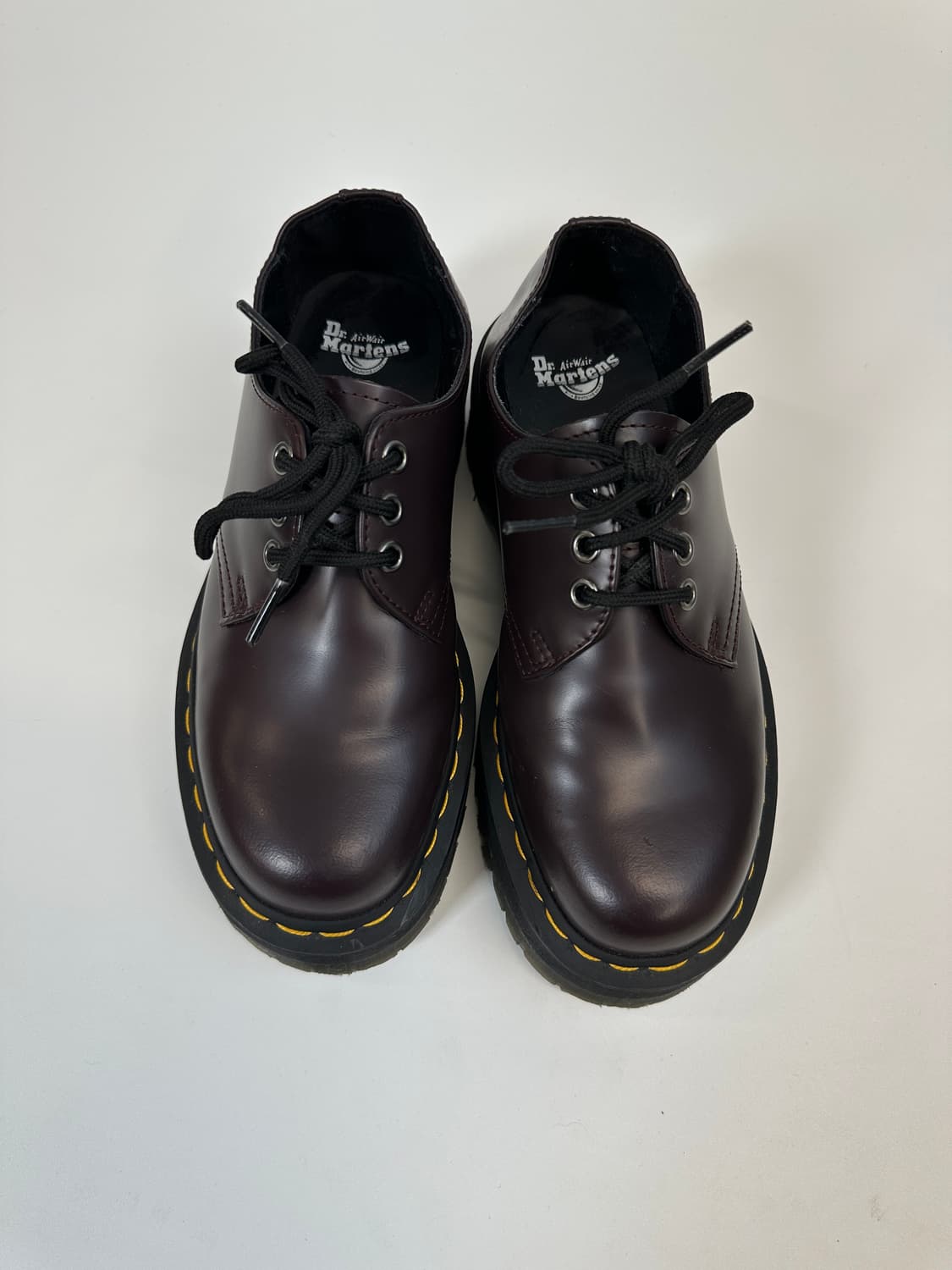 닥터마틴 1461 쿼드 버건디 상품이미지4
