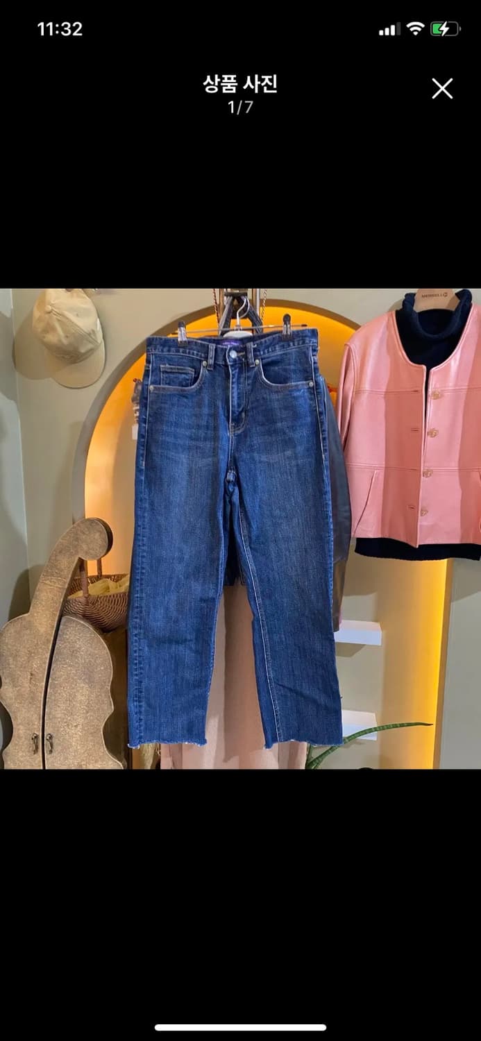 무신사 프리미엄 KIPAS 스트레이트 데님 팬츠 29 상품이미지1