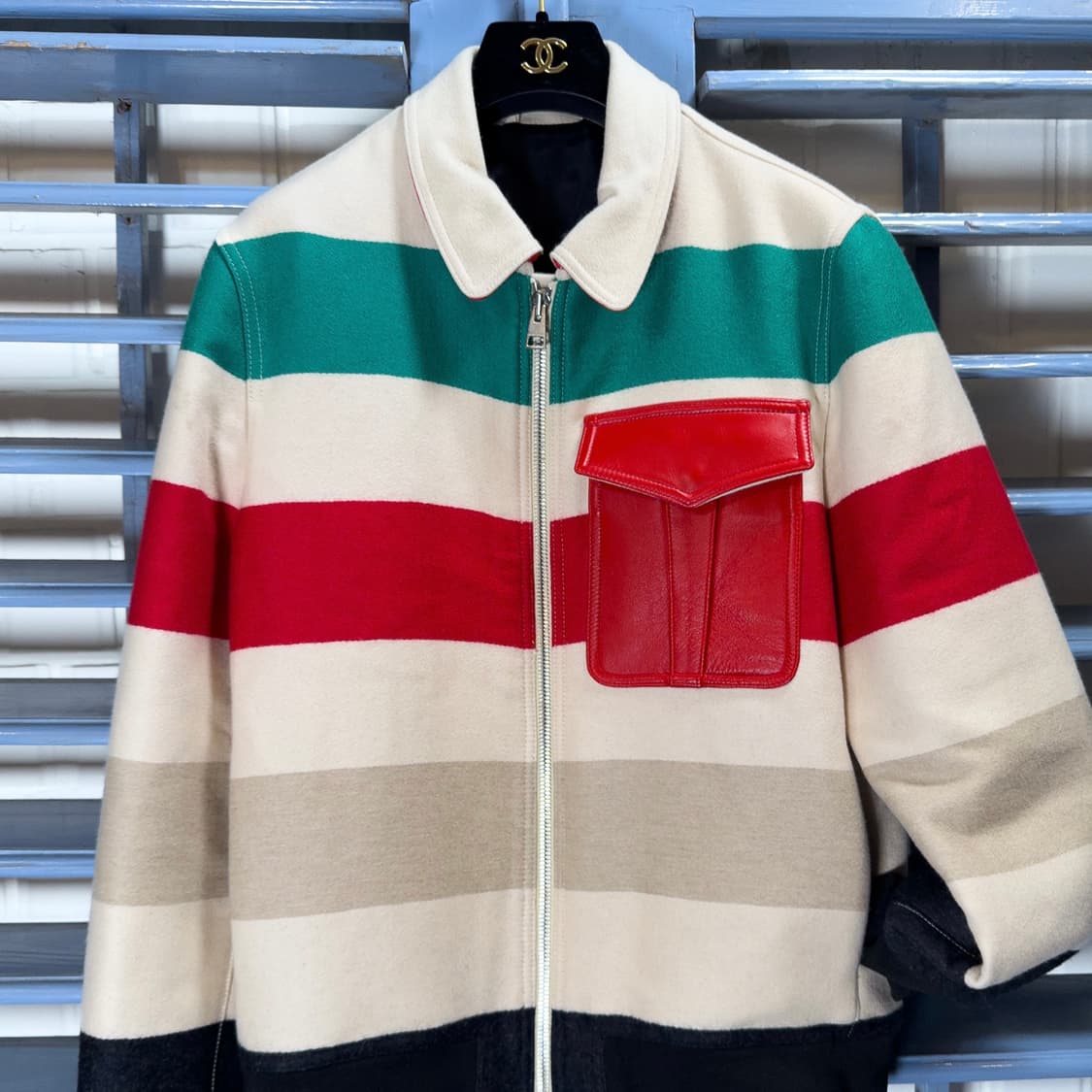 JW앤더슨 레더포켓 블루종자켓 상품이미지1