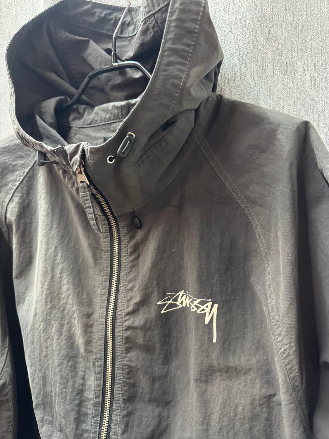 스투시 웨이브 다이 비치 쉘 백로고 자켓 L(XL) 상품이미지2