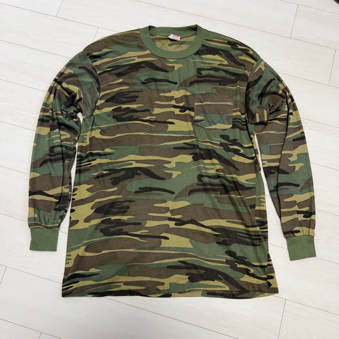 90s Vintage Camo Long Sleeve 상품이미지1