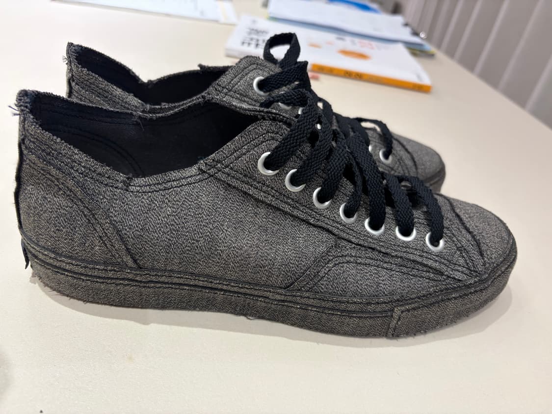 미하라야스히로 피터슨 OG SOLE 로우탑 데님스니커즈 260size 상품이미지4