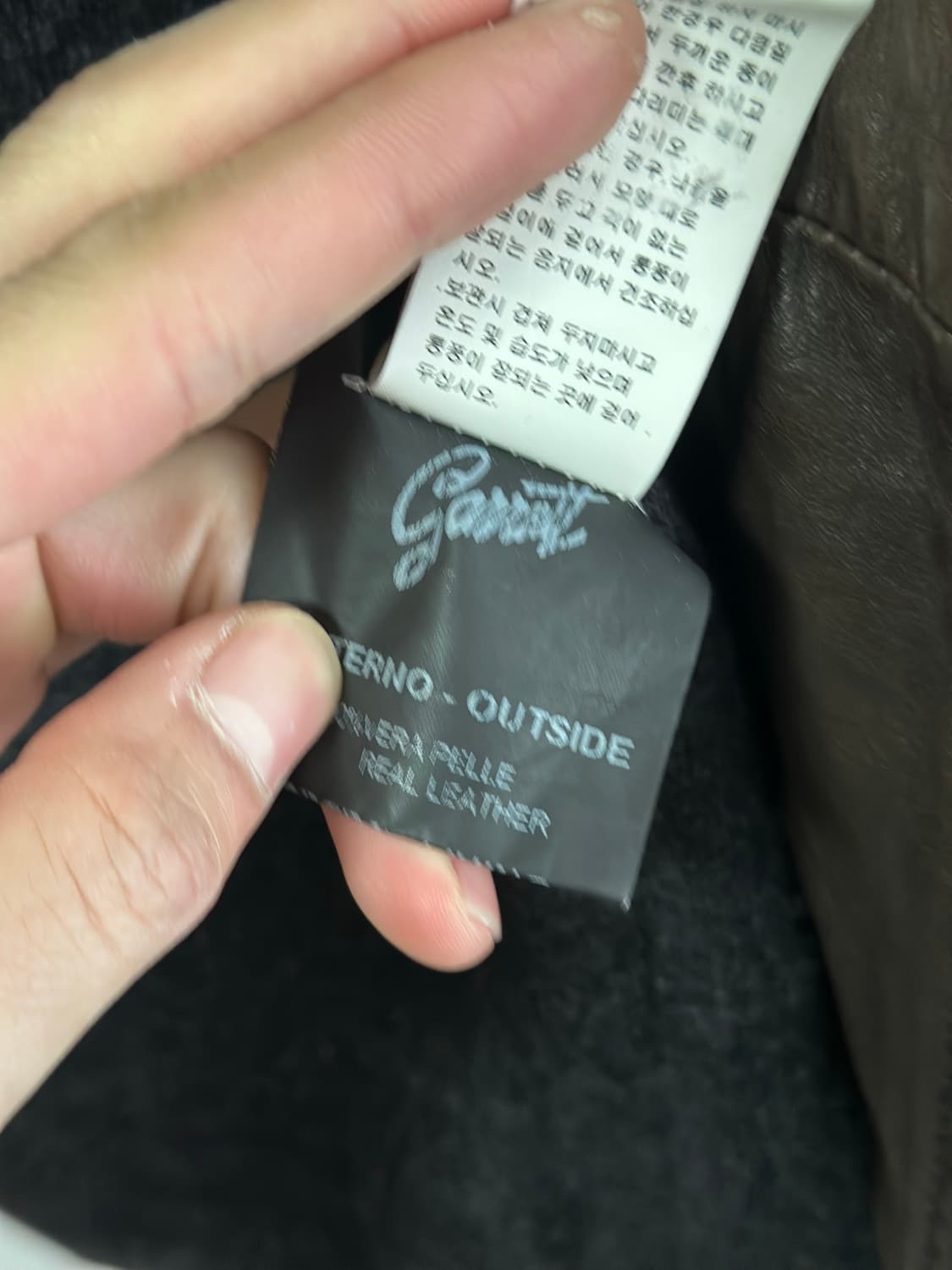 Garret italy leather jacket 95 상품이미지6