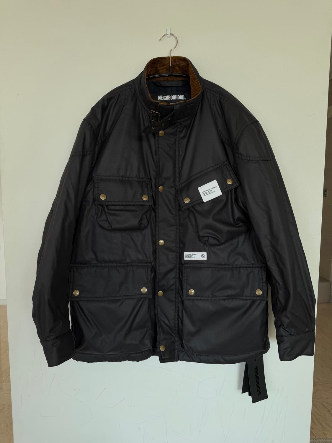 새제품) 네이버후드 모터사이클 자켓 상품이미지3