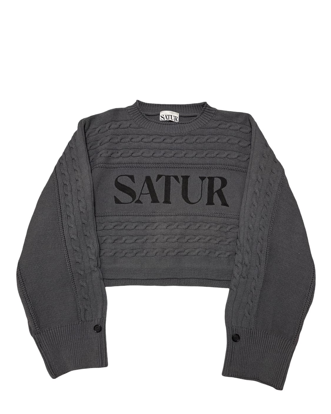 SATUR 세터 케이블 니트 스웨터 상품이미지2