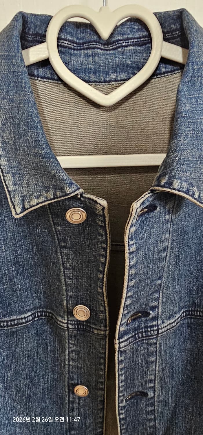 질스튜어트 뉴욕 데님 트러커 자켓 XL 상품이미지5