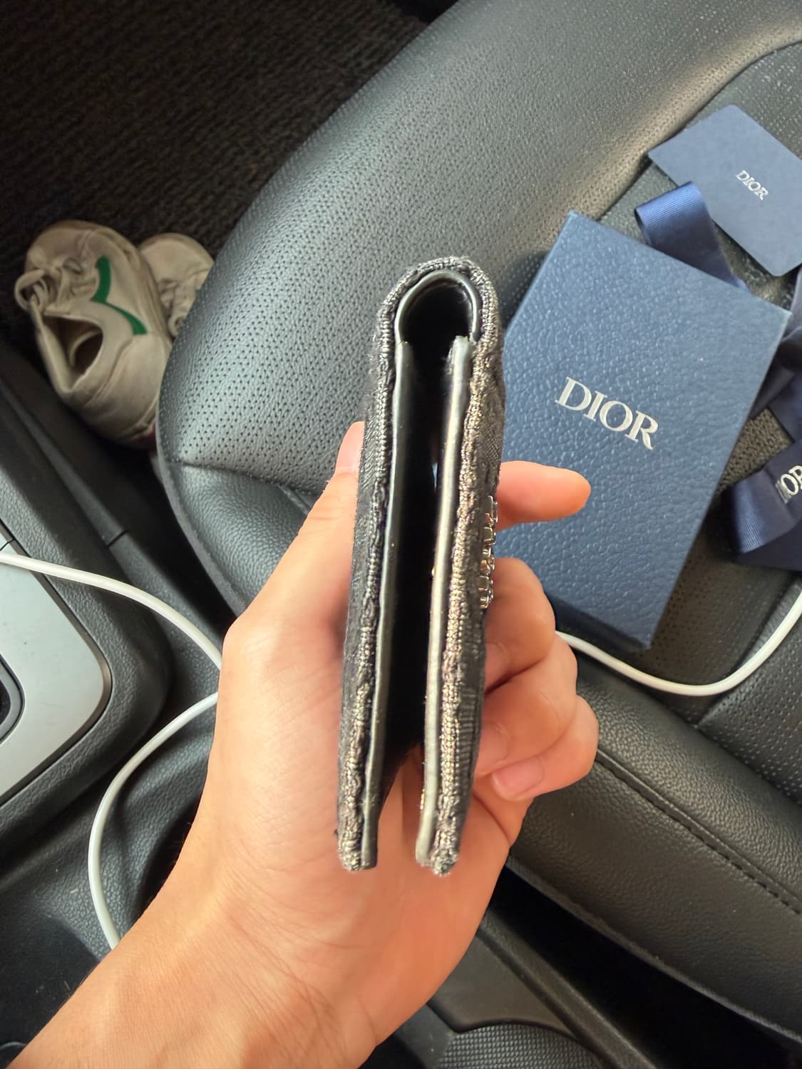 수수료포함 디올 오블리크 오거나이저 블랙 상품이미지6