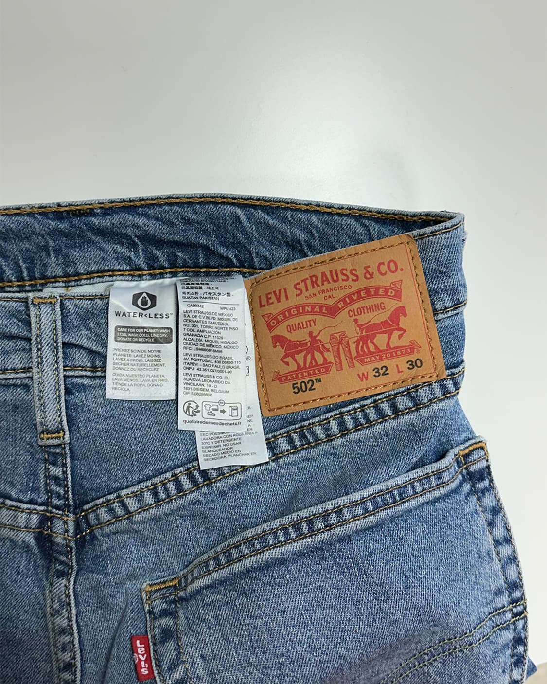 리바이스 502 데님팬츠 상품이미지3