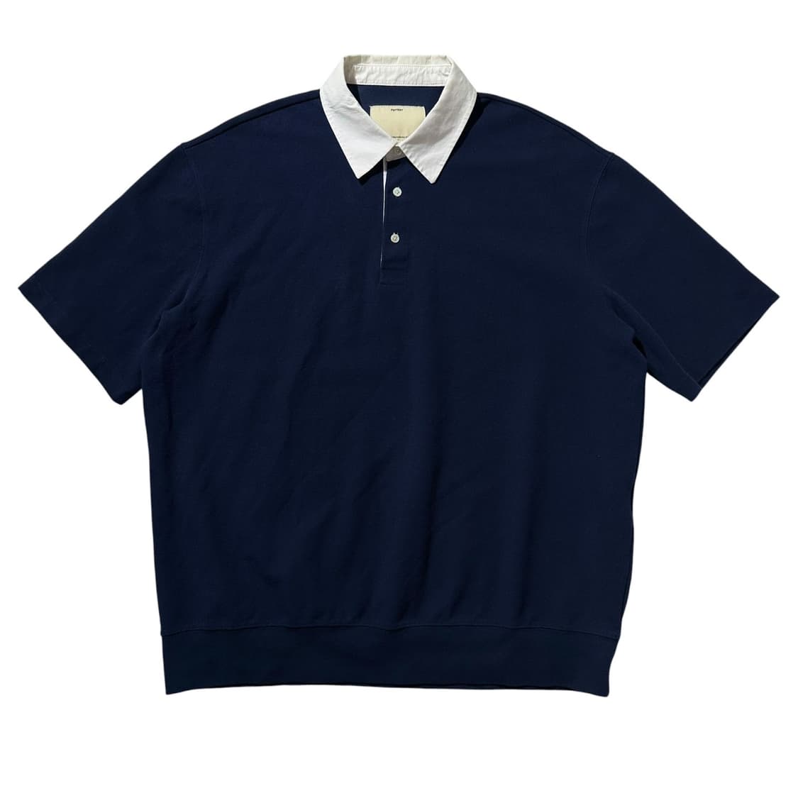 포터리 숏슬리브 럭비 카라 반팔 티셔츠 상품이미지1