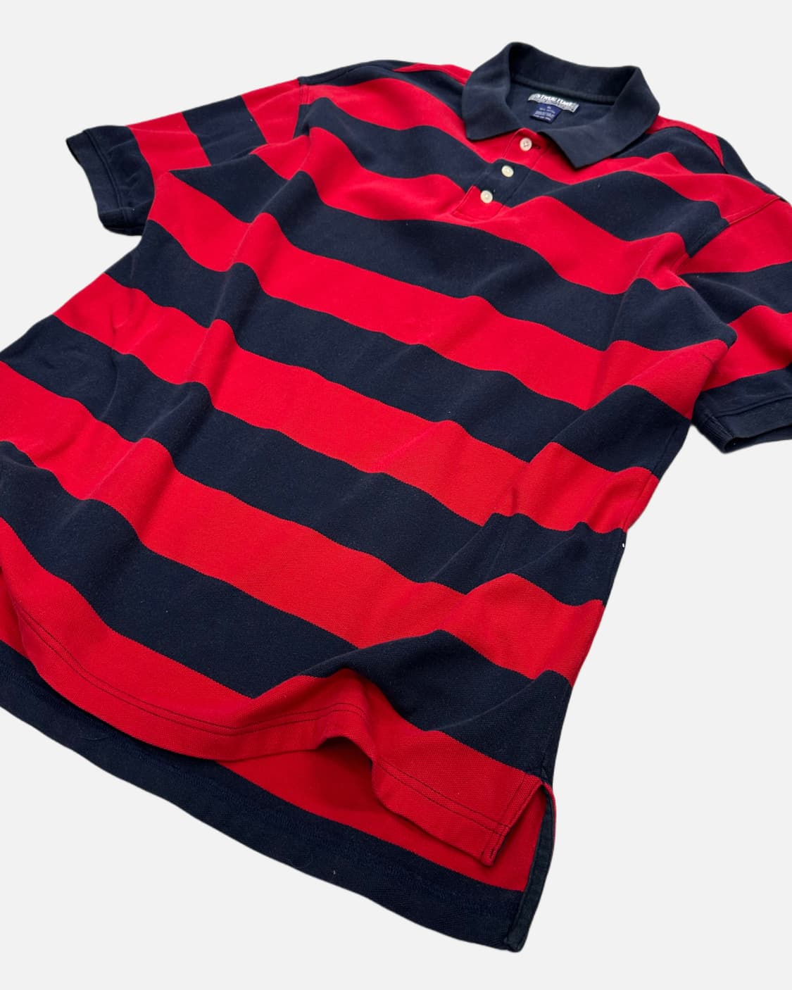 STRUCTURE 90's red stripe pk t-shirt 상품이미지3