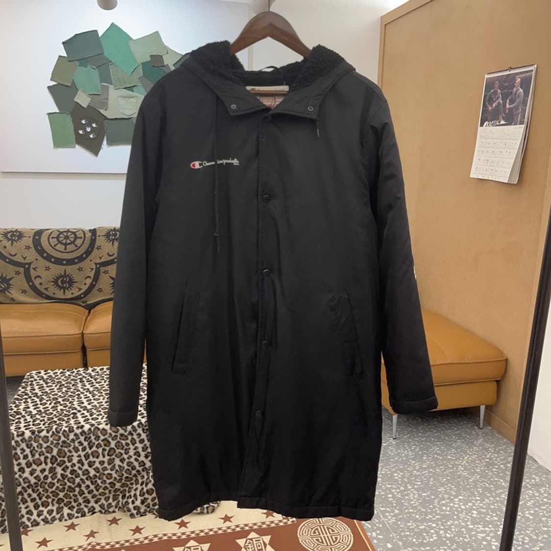 슈프림X챔피온 올드스쿨 스타디움 양털 야상자켓 돕바 M C08857 상품이미지3