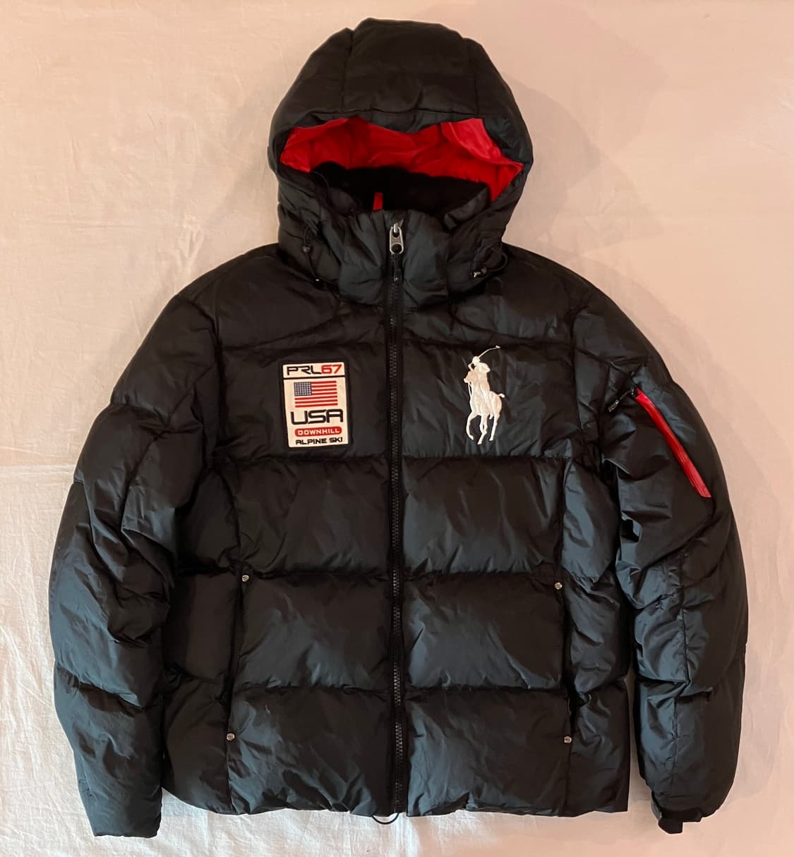 폴로 랄프로렌 빅포니 USA 성조기 패딩 상품이미지1