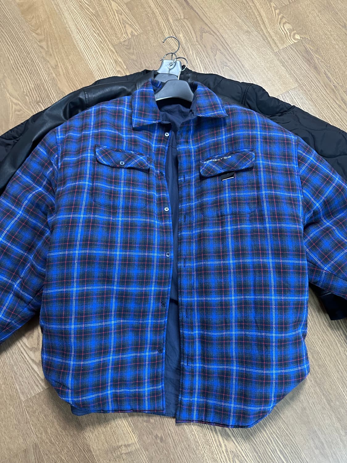 프로젝트gr 리버시블 패디드 셔츠 2사이즈 상품이미지1