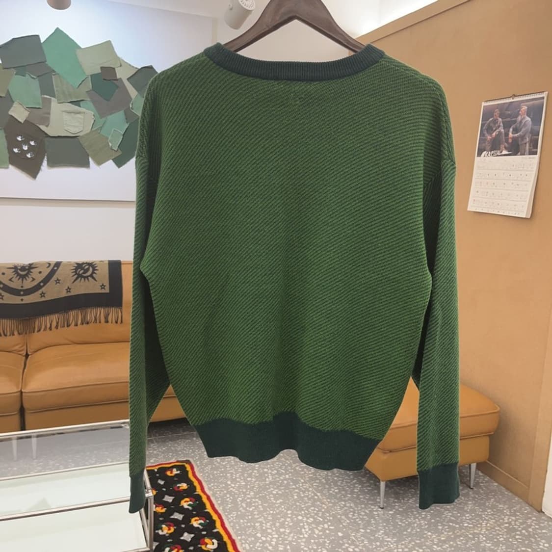 아디다스 레트로 90's 제우교역 울 니트 100 C08415 상품이미지4