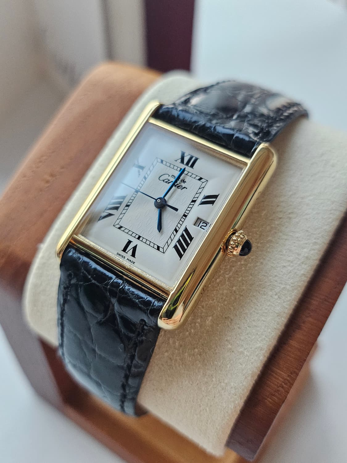 까르띠에 탱크머스트 XL 짝수로만 빈티지 쿼츠 상품이미지2