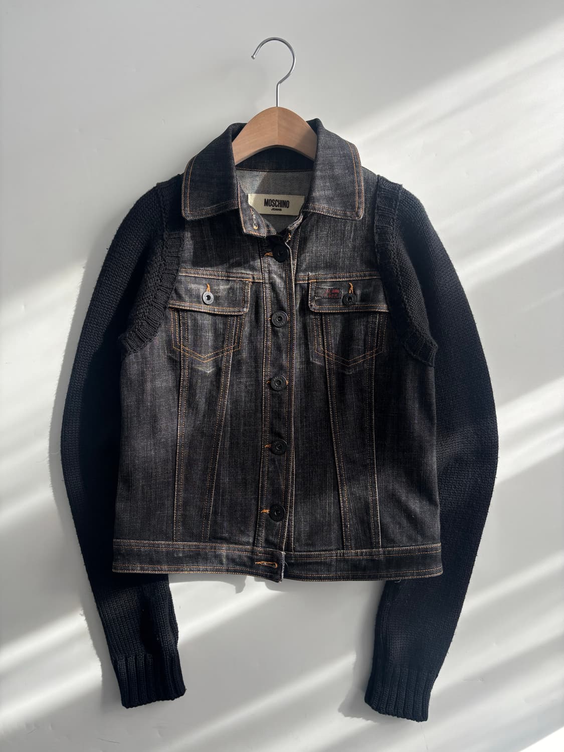 Moschino 모스키노 블랙 데님 자켓  상품이미지4