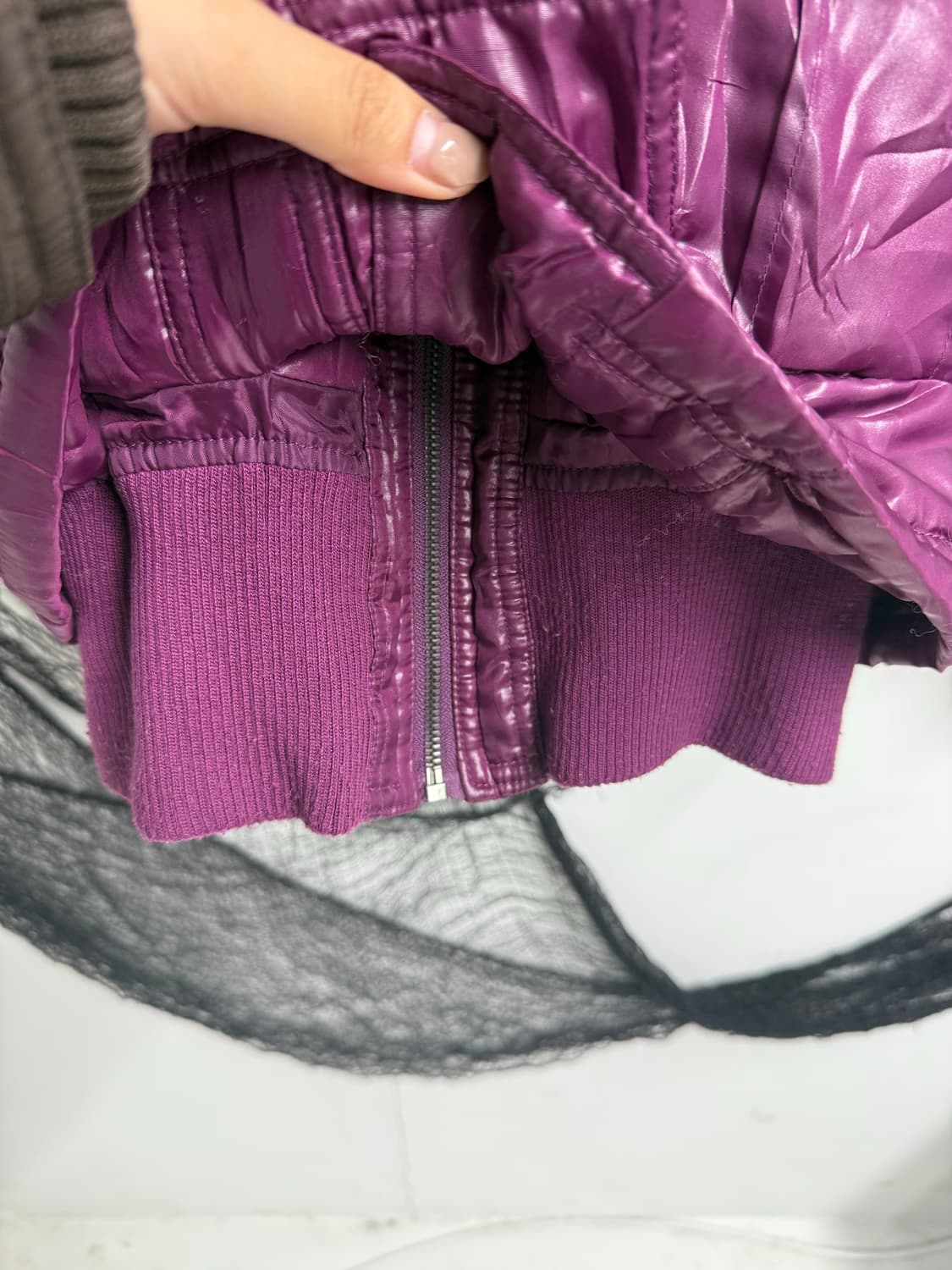 00s purple layered jacket 상품이미지7
