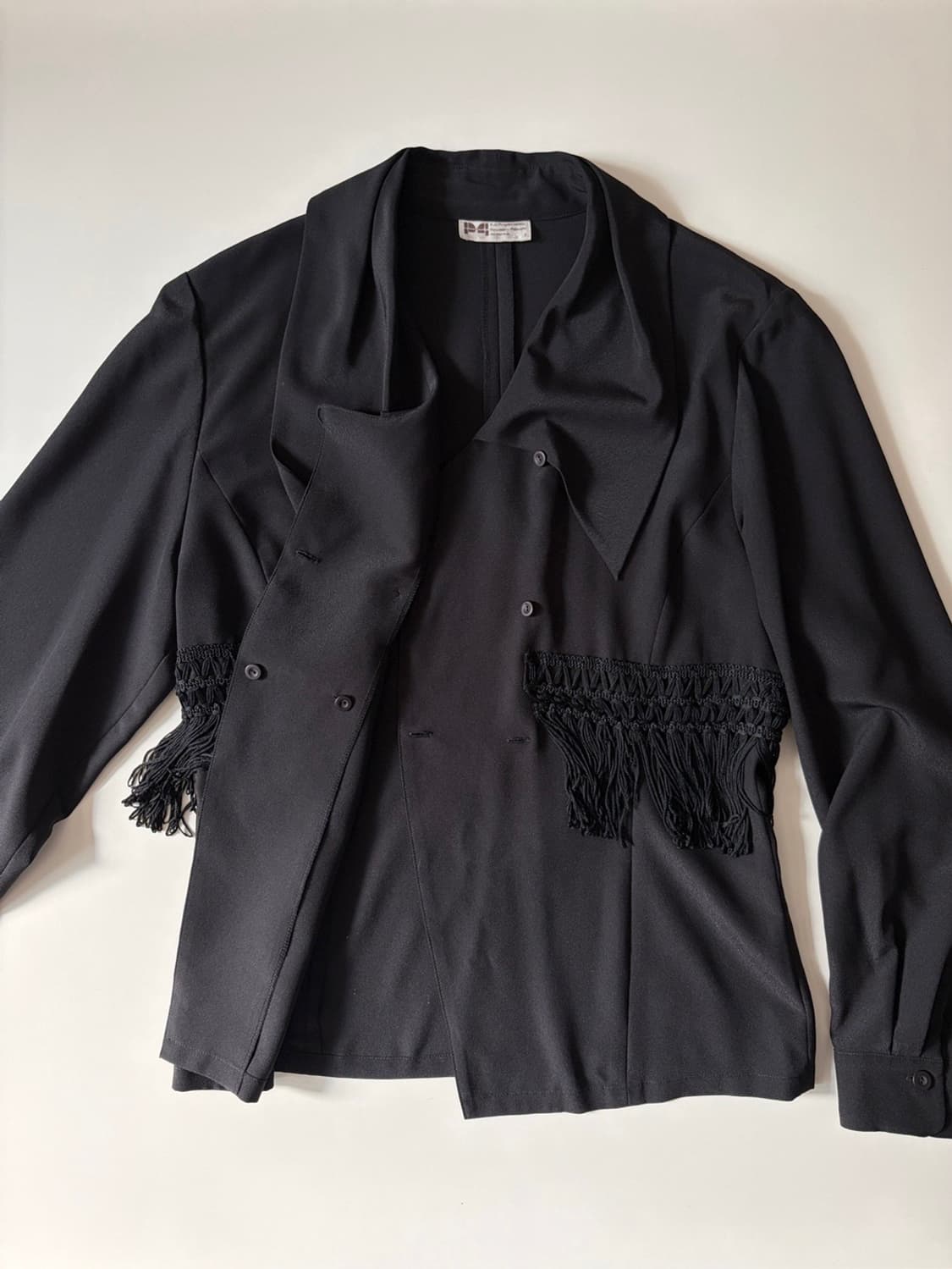fringe double breasted blouse 상품이미지8