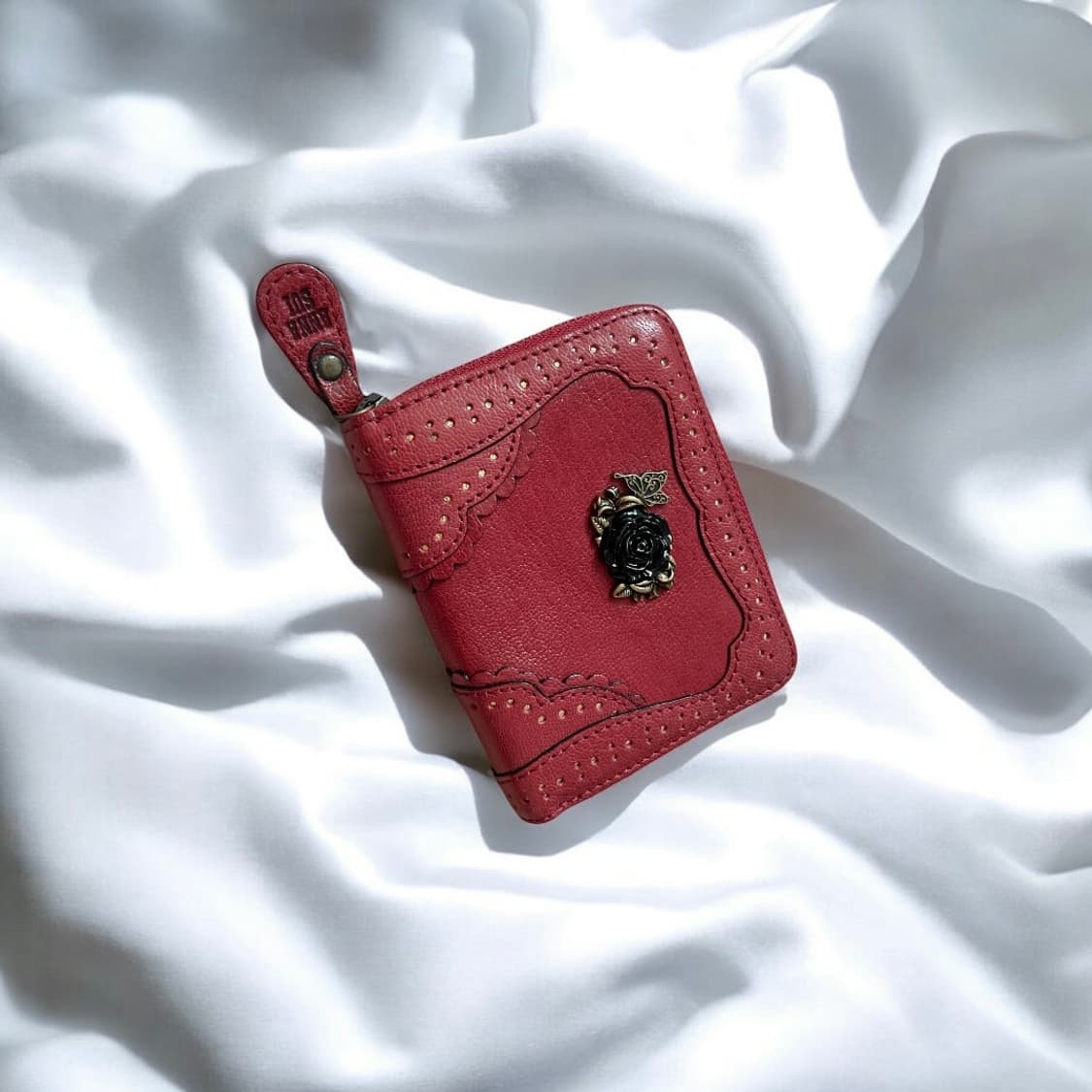 안나수이 장미&나비 카드 지갑 상품이미지1