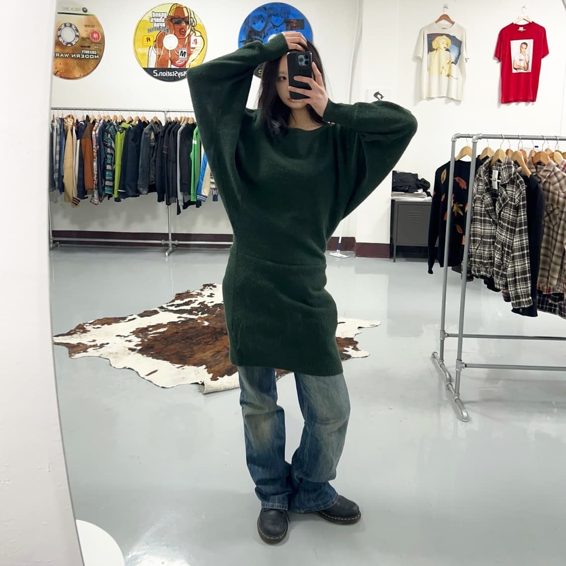 80s 이세이미야케 배트윙 롱 니트 상품이미지4