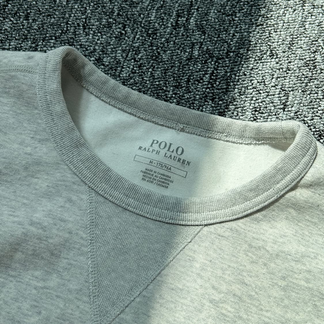폴로 랄프로렌 그레이 크루넥 맨투맨 상품이미지5