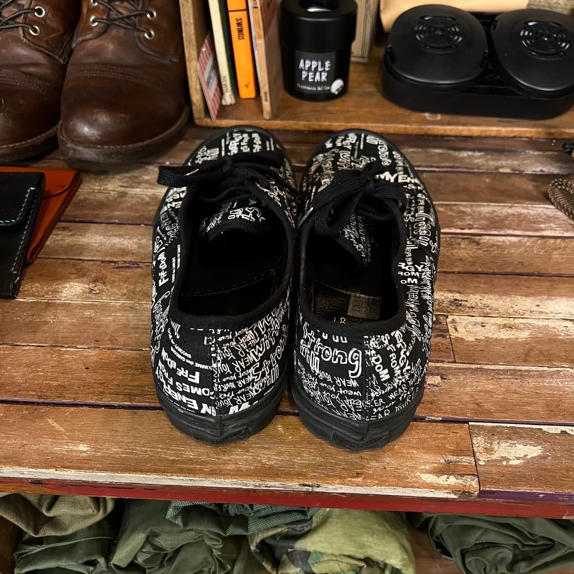 Comme des x Vans Sneakers Black 275 size 상품이미지3