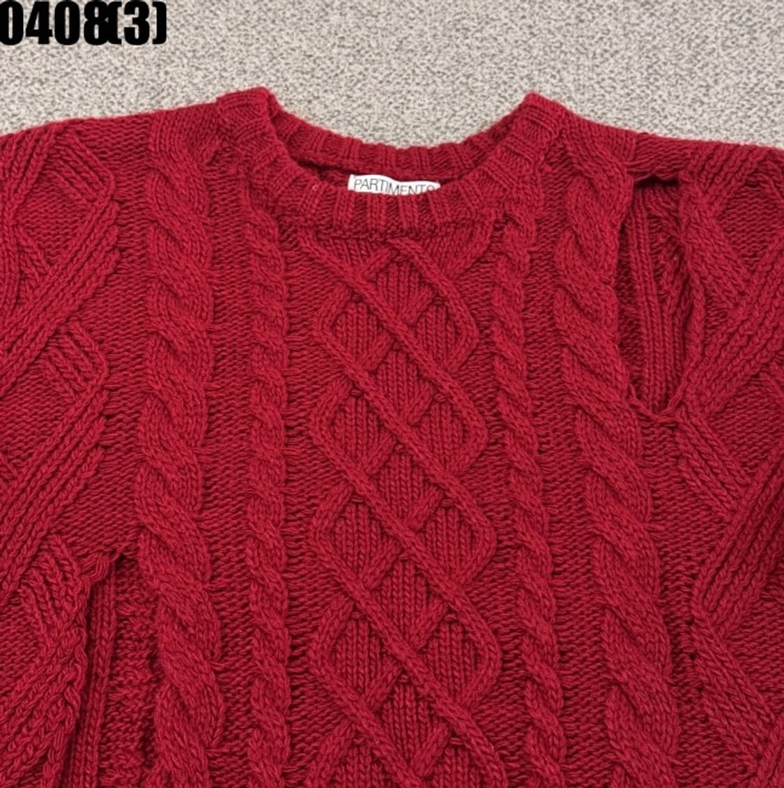 파르티멘토 케이블니트 상품이미지2