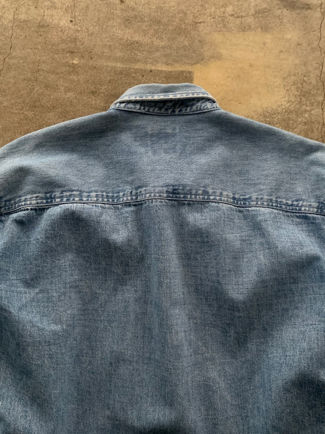 올드 갭 데님 버튼다운 셔츠 상품이미지6