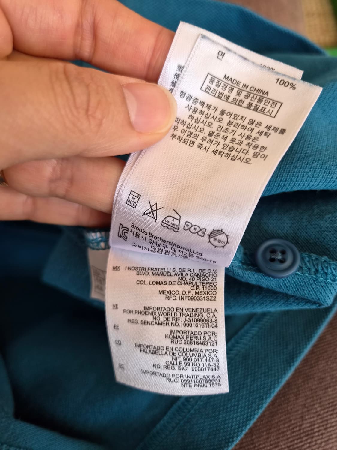 브룩스브라더스 남성 반팔PK카라티셔츠 L사이즈 상품이미지8