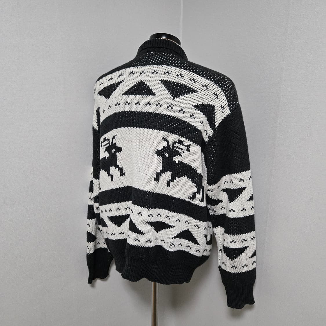 굿라이프웍스 노르딕 코튼 니트집업 /남성 가디건 남자 가디건  상품이미지8