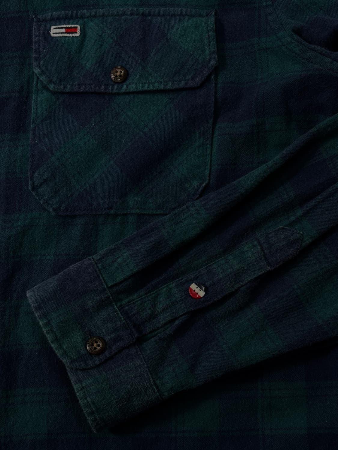 타미 진스 플란넬 체크 셔츠  상품이미지7