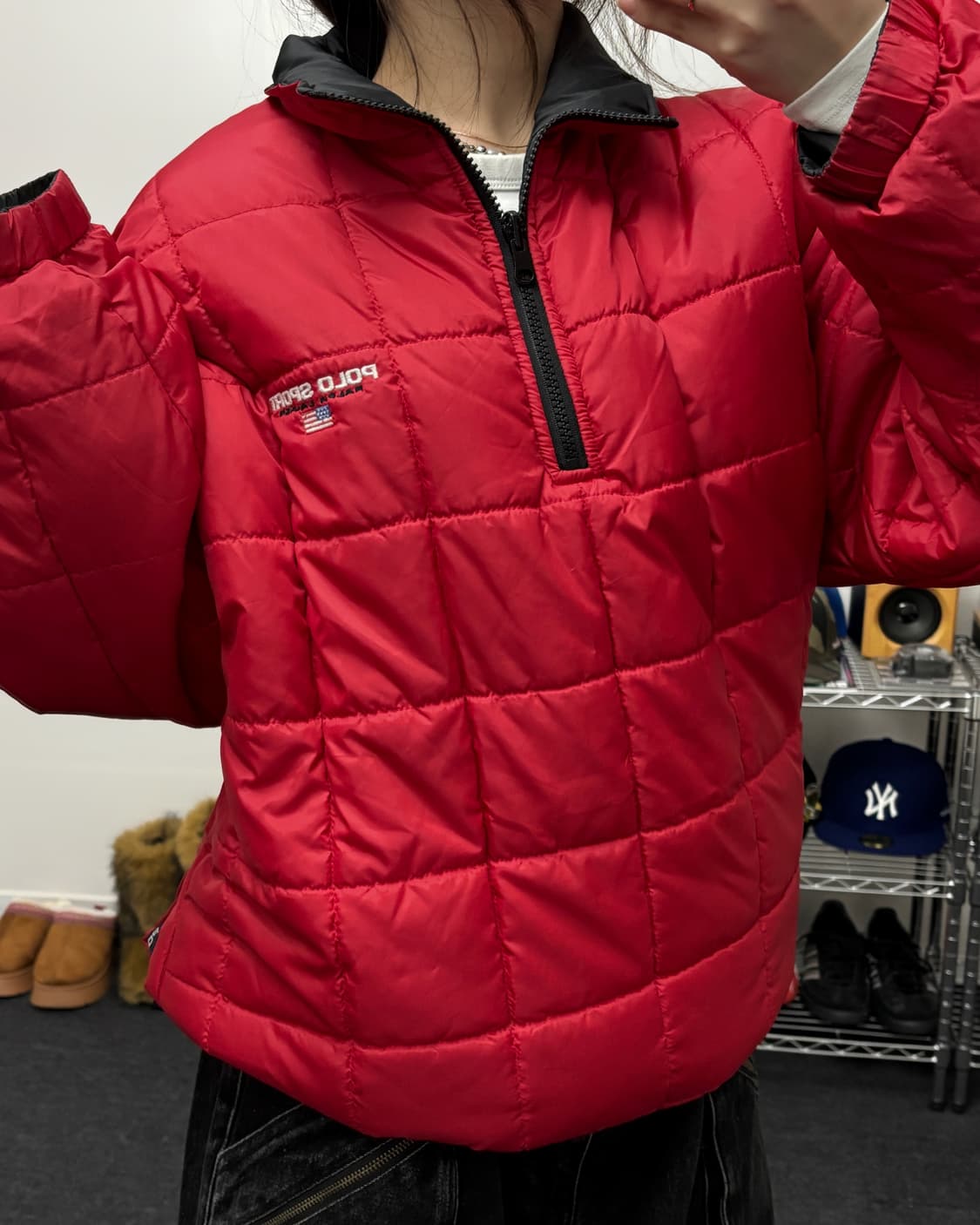 폴로스포츠 00s 리버시블 패디드 자켓 상품이미지2