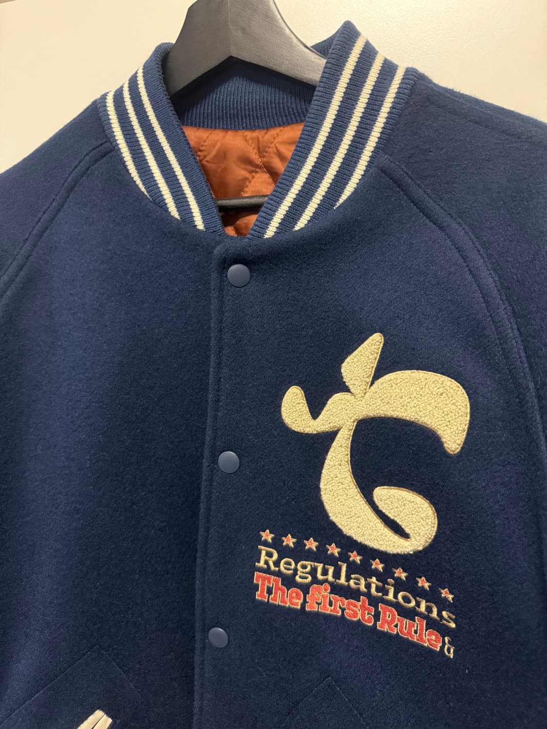 테켓 바시티 자켓 M사이즈 상품이미지2