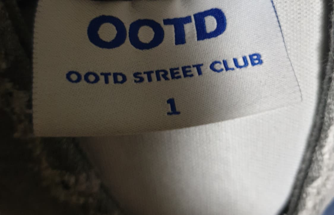 OOTD 크롭 피그먼트 워싱 투웨이 지퍼 짚업 후드티 차콜 (M) 상품이미지2