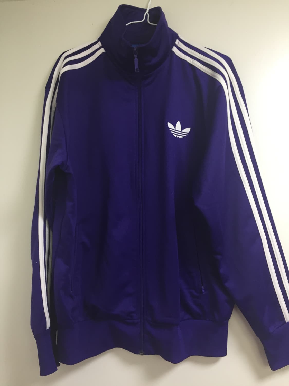 아디다스 파이어버드 트랙탑 105 져지 퍼플 상품이미지1