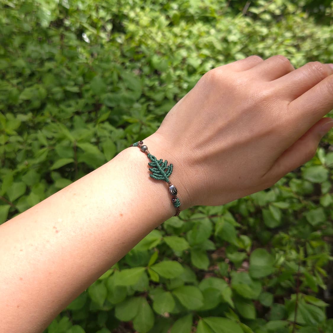 고사리 마크라메 매듭 실팔찌 상품이미지6