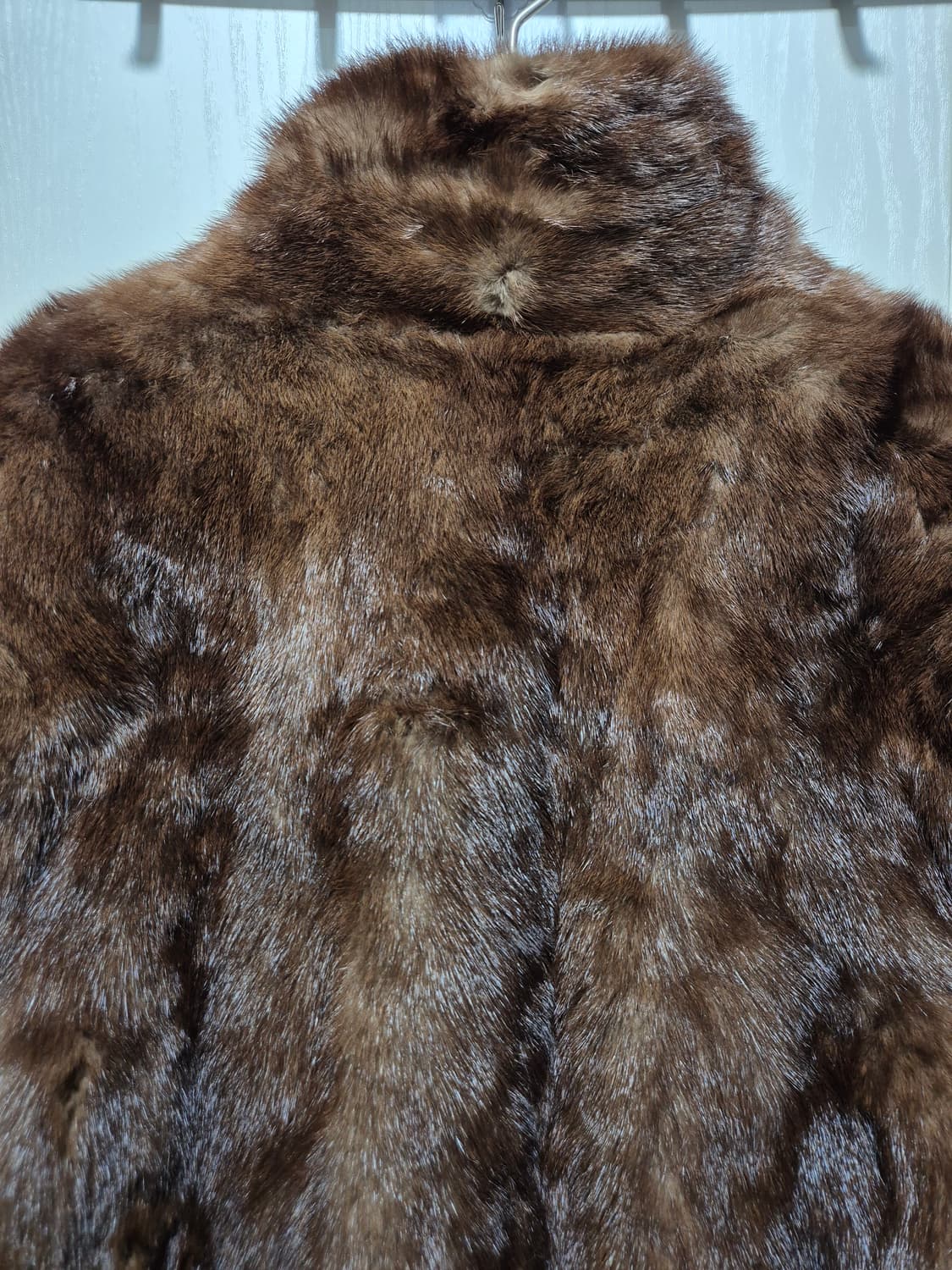 (세일)빈티지 브라운 밍크 퍼 코트 상품이미지9