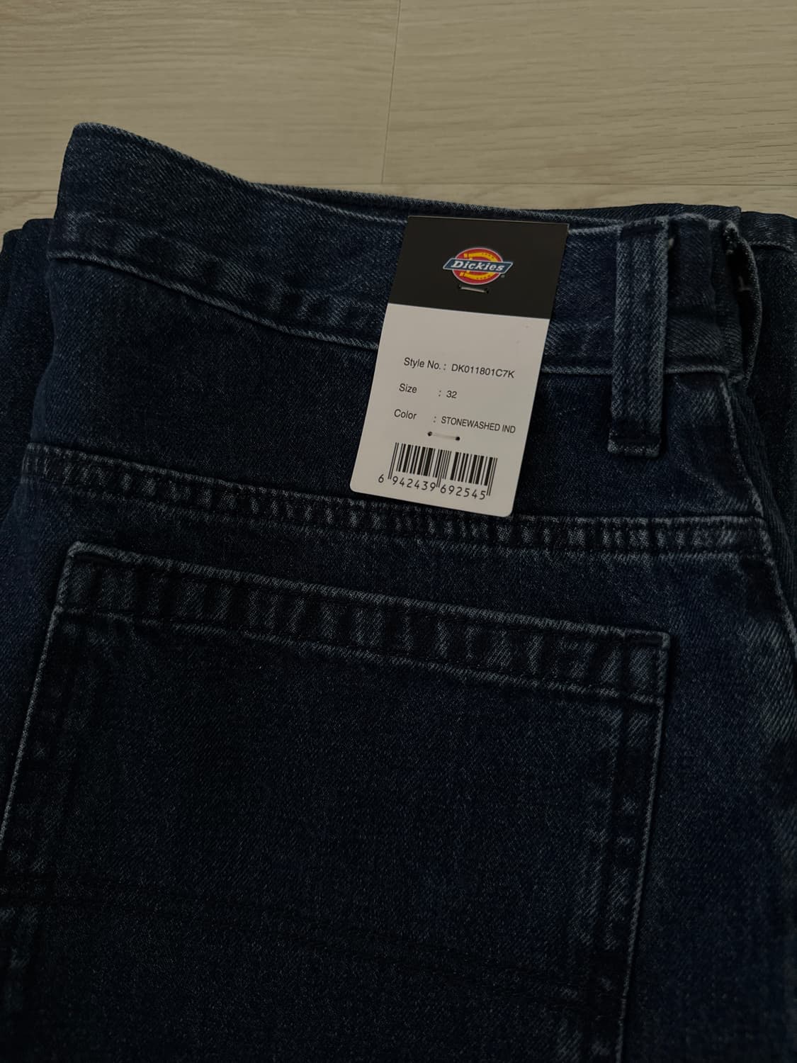 디키즈 더블니 데님 스톤워싱 상품이미지4