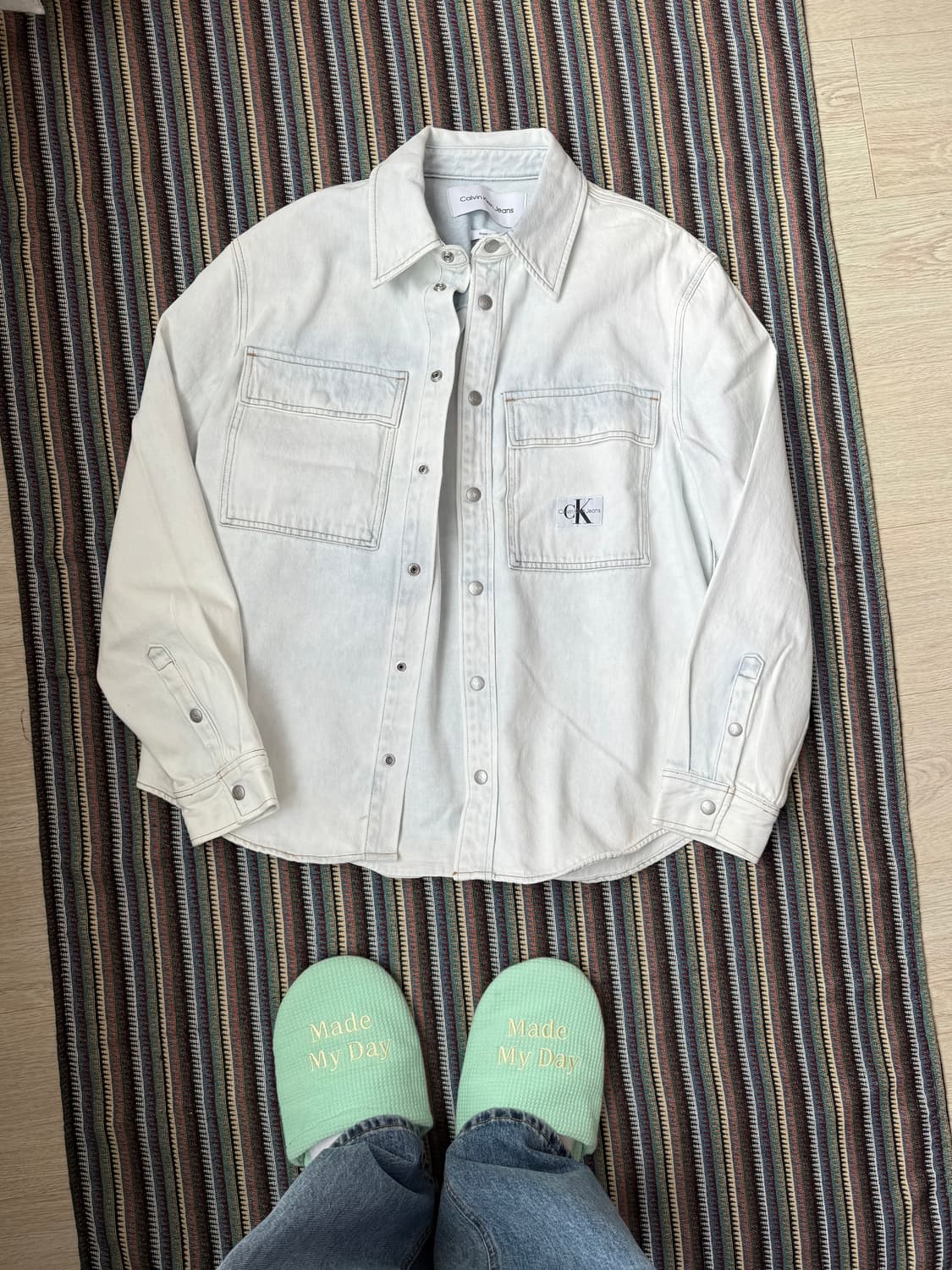 캘빈클라인 데님 자켓 상품이미지2