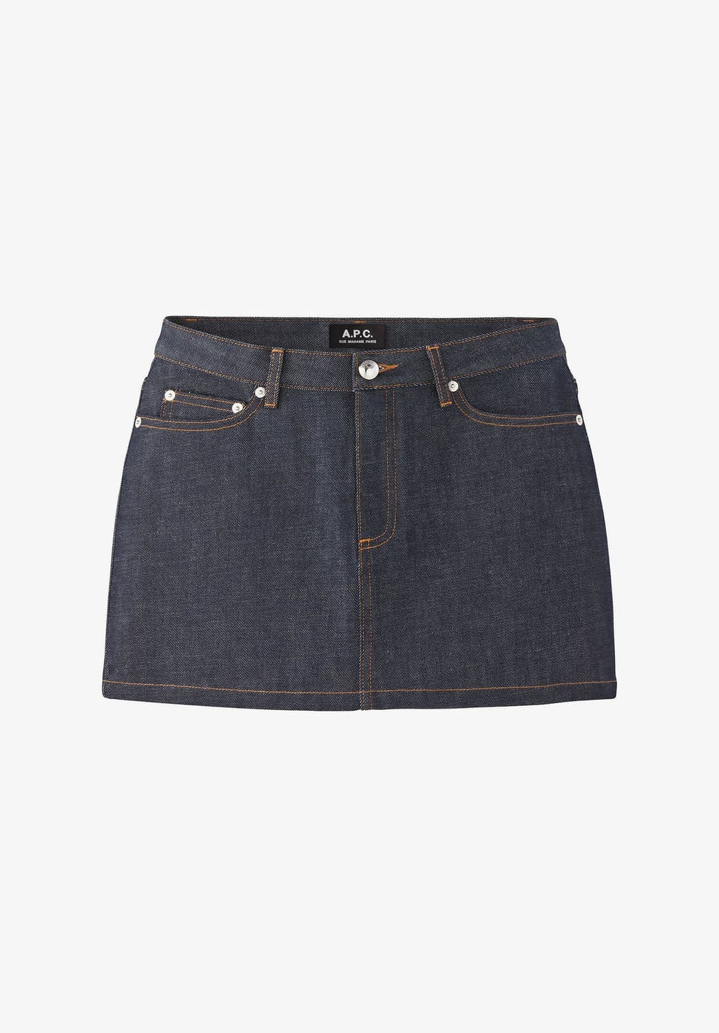 아페쎄 A.P.C. 미니주페 생지 데님스커트 상품이미지1