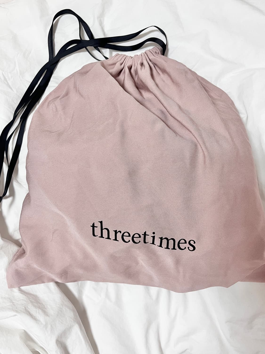 쓰리타임즈 아콘 백팩 핑크 아콘백 미니 퀼티드 퀼팅 threetimes 상품이미지10