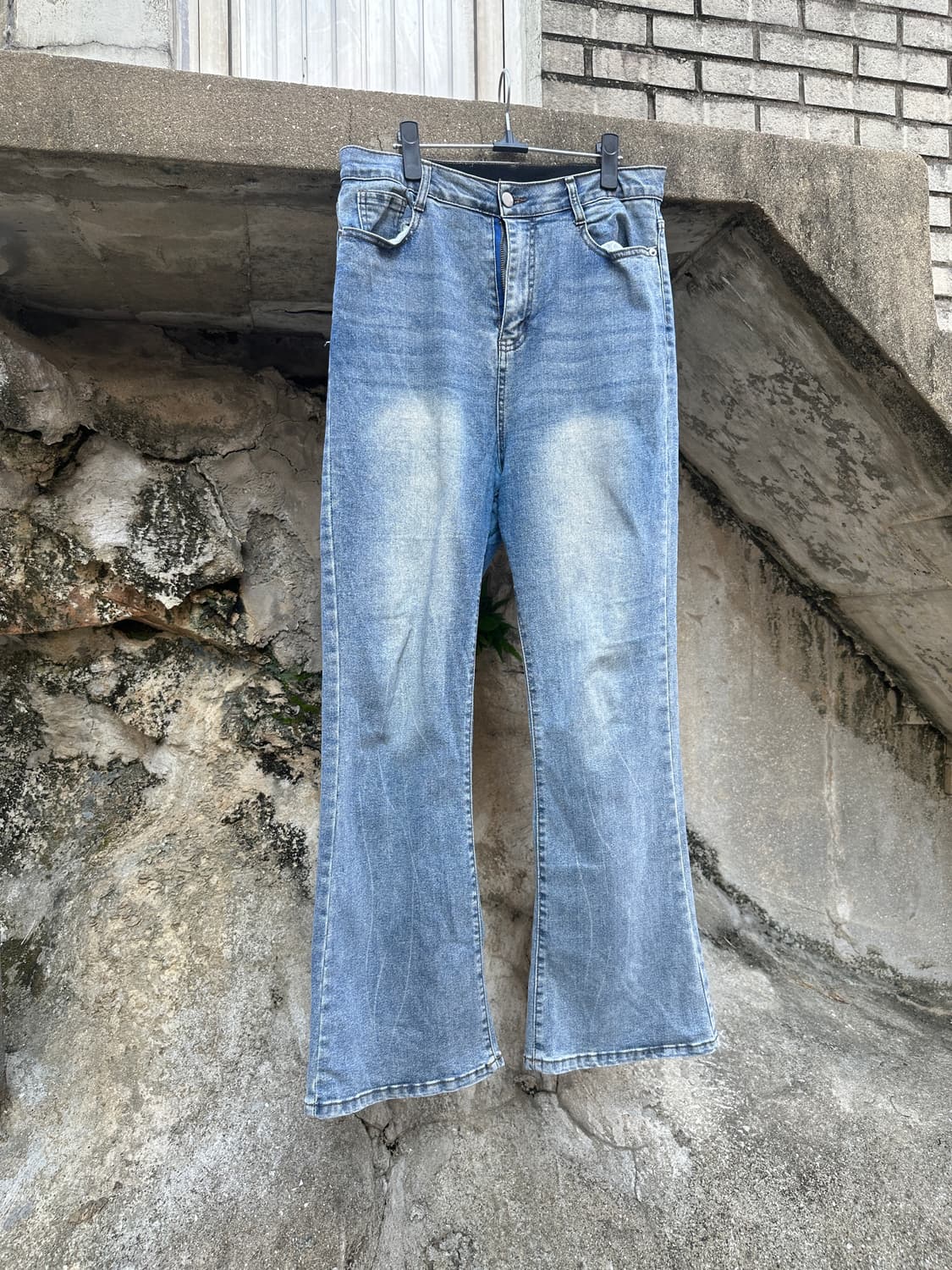 NONE vintage flare cut denim pants 상품이미지1