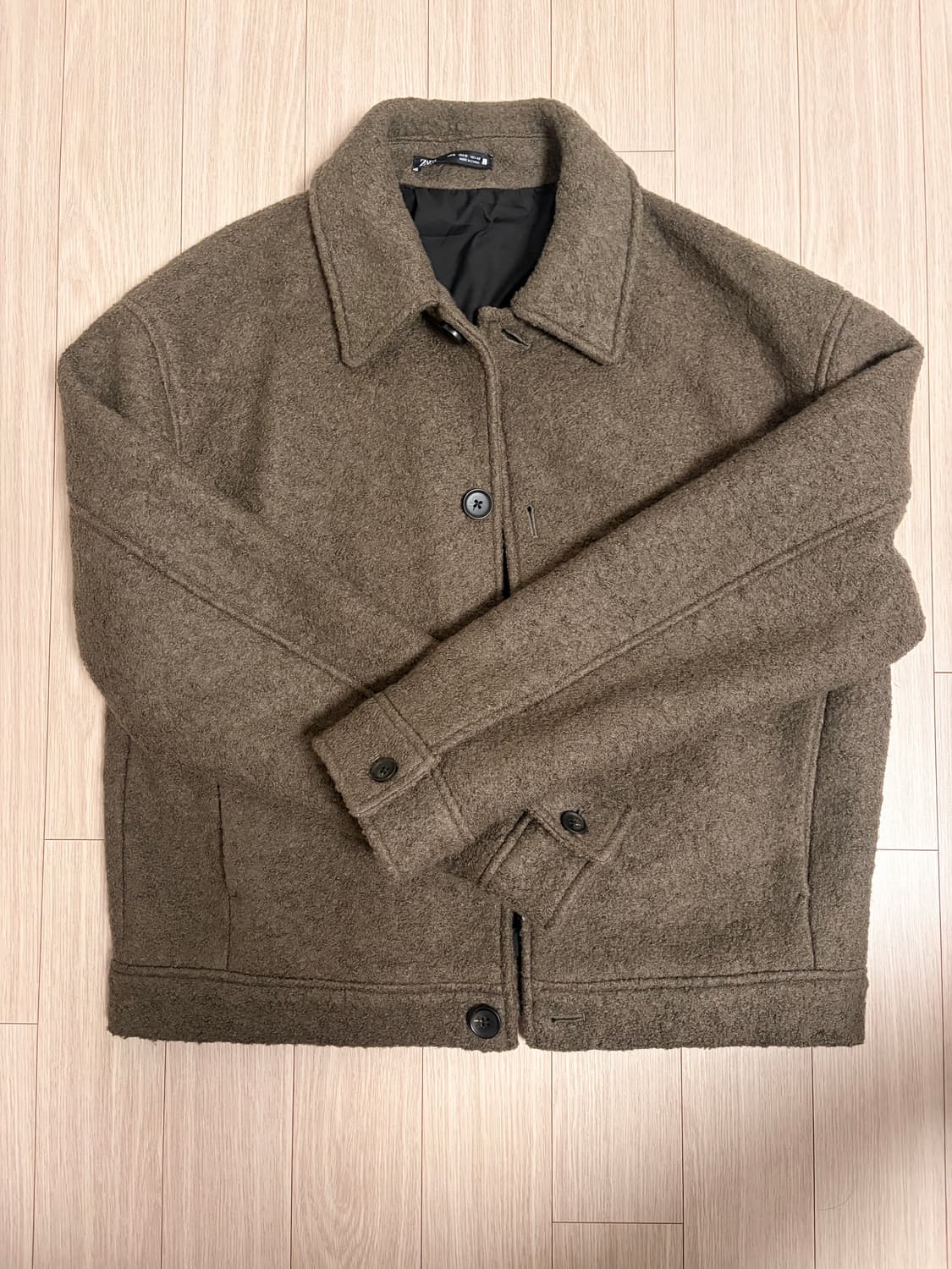 자라 숏 울자켓 상품이미지1