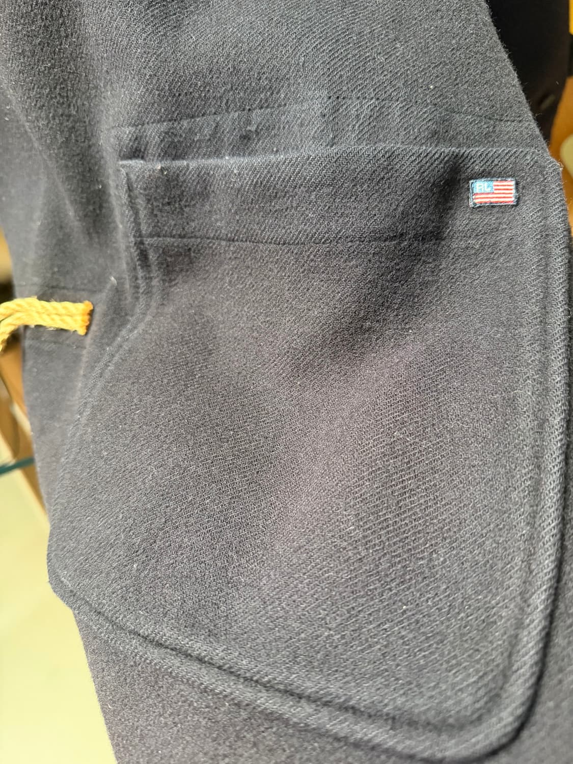 폴로 더플코트 떡볶이코트 네이비 105 XL  상품이미지4